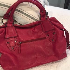 Pink verapelle leather bag Italy